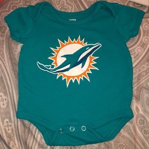 Dolphins onesie